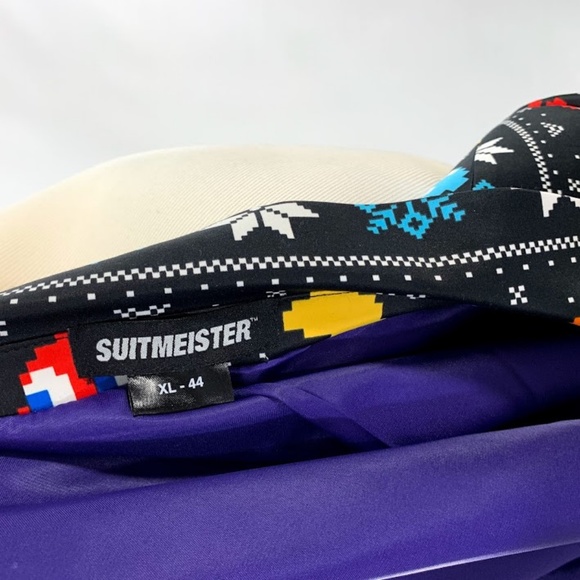 Suitmeister Men's Pac-Man Blazer Sports Coat - Picture 6 of 7